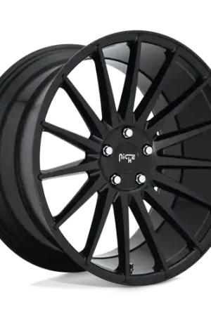 Best Seller Niche 1PC M214 FORM 5X112 20X8.5 +34 GLOSS BLACK