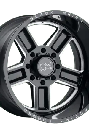 Price Drop Black Rhino CANON 8X165.1 20X9.5 -18 GLOSS BLACK W/ MILLED SPOKES