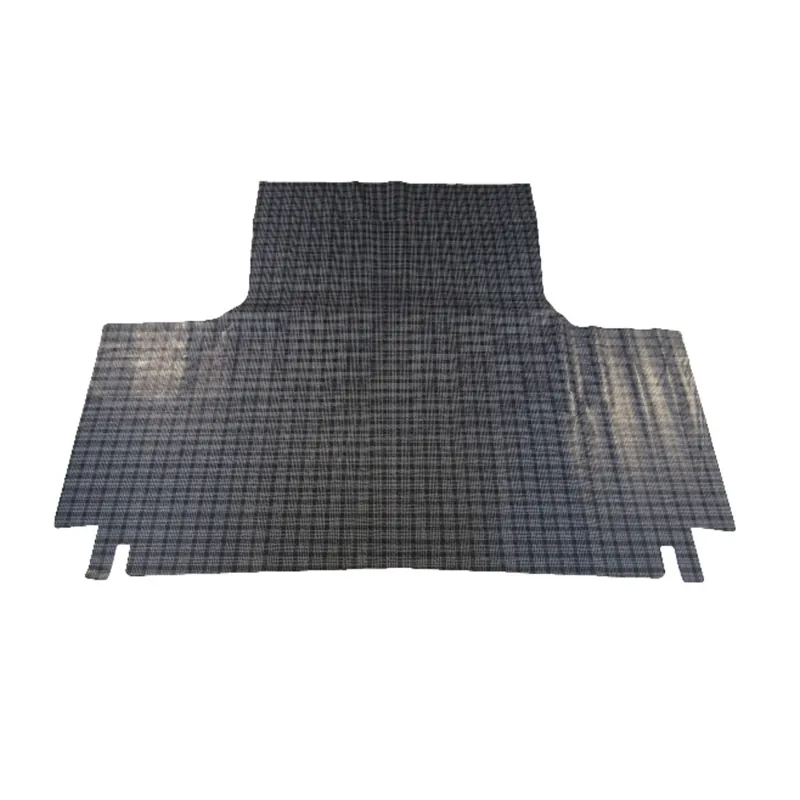 Trunk Floor Mat Cover for 1968 Plymouth Fury Convertible Vinyl Gray Herringbone Big Sale