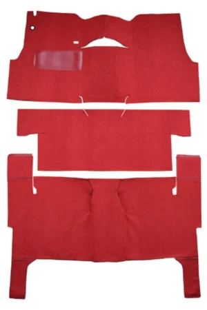 Best Choice Carpet for 1955 Chevrolet Two-Ten Series 2DR Wagon Bench Seat Pass Area