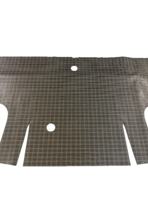 Best Choice Trunk Floor Mat Cover for 1969-1970 Mercury Cougar 2-Door Vinyl Small Ford Plaid