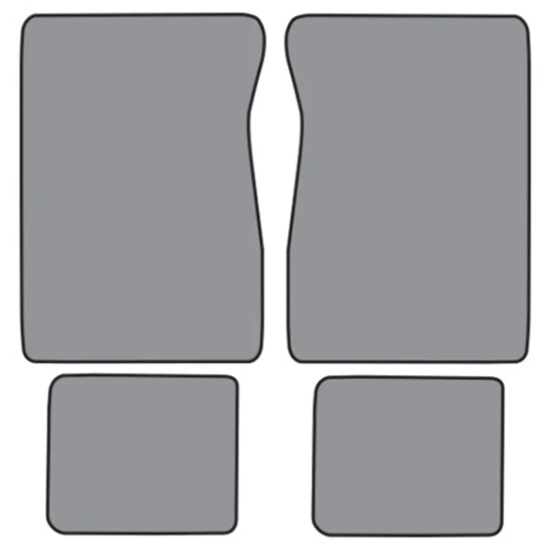 Floor Mats for 1989 Chevrolet R2500 Crew Cab (FM10F FM18R) Cutpile 4Pc Best Price