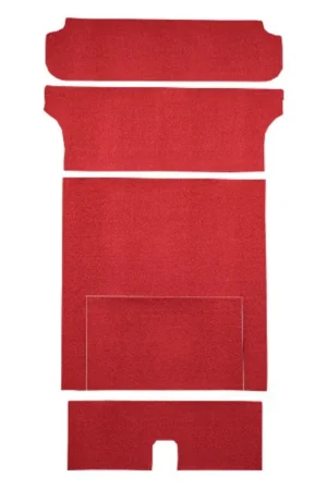 Secure Checkout Carpet for 1955-57 Chevrolet Two-Ten Series 2DR Wagon Cargo Area Loop 5Pc