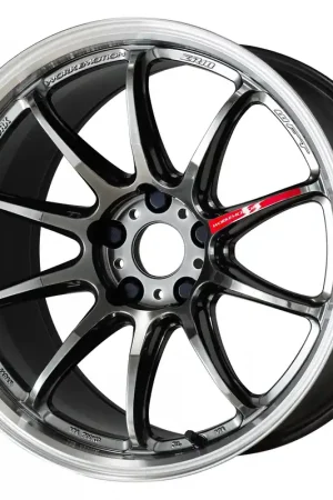 Work Wheels Emotion ZR10 (GTKRC) Glim Black Diamond Rim Cut 19x9.5 +23mm 5x114.3 (Single Wheel) - 2015-2024 Subaru WRX / 2015-2021 STI / 2019-2024 Forester Wholesale