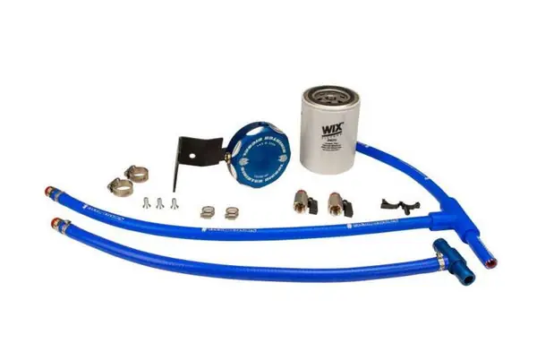 Final Sale Sinister Diesel 03-07 Ford Powerstroke 6.0L w/ Wix (Round) Coolant Filtration System