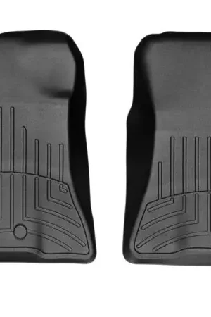 WeatherTech 15 Ford Mustang Front FloorLiners - Black Luxury