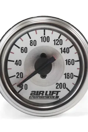 Warranty Included Air Lift Dual Needle Gauge-200 PSI