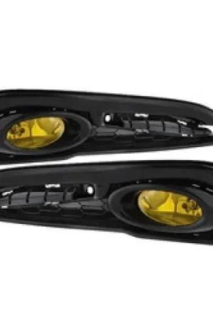 Spyder Honda Civic 2013-2014 4dr OEM Fog Light W/Switch Yellow FL-HC2013-4D-Y Final Sale