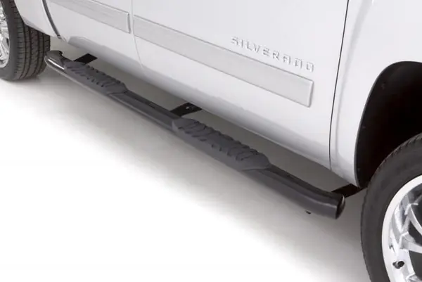 Lund 05-17 Toyota Tacoma Access Cab 5in. Oval Curved Steel Nerf Bars - Black Deal