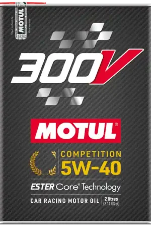 Motul 2L Synthetic-ester Racing Oil 300V COMPETITION 5W40 10x2L Price Drop