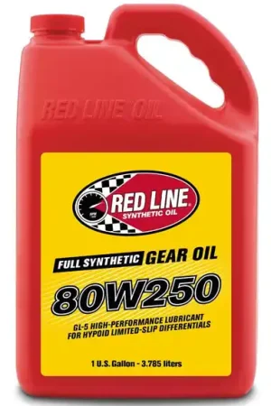 Trending Red Line 80W250 GL-5 Gear Oil - Gallon