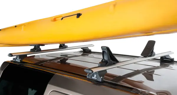 Hot Picks Rhino-Rack Nautic C-Channel Locking Slide Kayak Carrier - Rear Loading