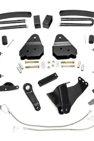 4.5 Inch Suspension Lift Kit w/Vertex Shocks 08-10 F-250/350 4WD Rough Country Certified