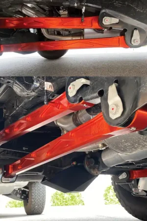 Weekend Sale Ford Raptor (2021-2024) Billet Aluminum Rear Suspension Arms with Ultra-Flex Joints