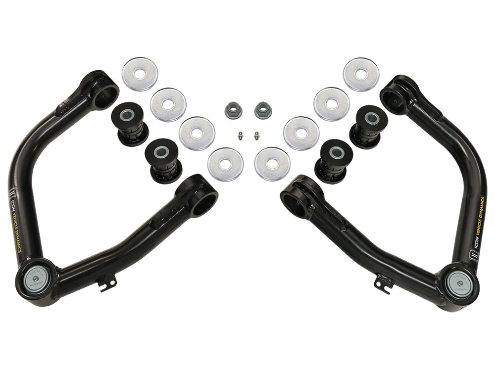 High Quality ICON 2007-2021 Toyota Tundra/2008-2022 Toyota Sequoia, Tubular Front Upper Control Arm w/ Delta Joint Kit