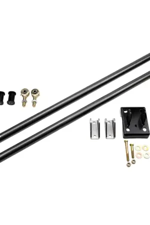 Worldwide Shipping Wehrli 11-19 Chevy & GMC Duramax RCLB/CCSB/ECSB Traction Bar Kit- Flat Black