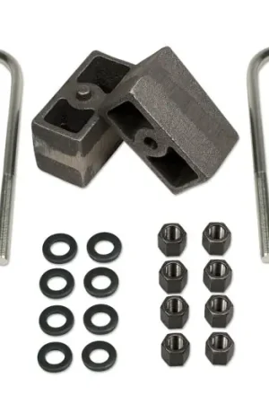 Markdown Tuff Country 73-91 Chevy Blazer 1/2 Ton 4wd 3in Rear Block & U-Bolt Kit