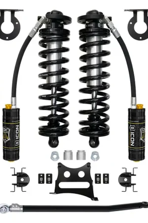 Secure Checkout ICON 11-16 Ford F250/F350, 2.5-3" Lift, Stage 4 Coilover System w/ Leaf Springs