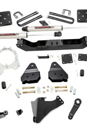 Shop Now 6 Inch Suspension Lift Kit w/V2 Monotube 17-19 F-250/350 4WD Diesel Rough Country