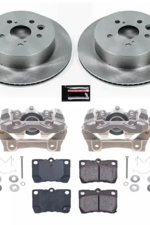 Power Stop 2006 Lexus GS300 Rear Autospecialty Brake Kit w/Calipers Viral