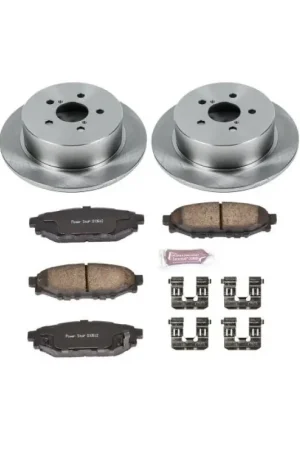 Must Have Power Stop 05-09 Subaru Legacy Rear Autospecialty Brake Kit
