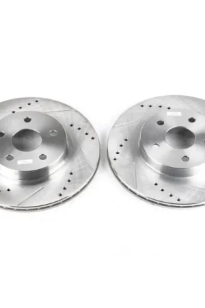 Buy Direct Power Stop 96-00 Toyota RAV4 Front Evolution Drilled & Slotted Rotors - Pair