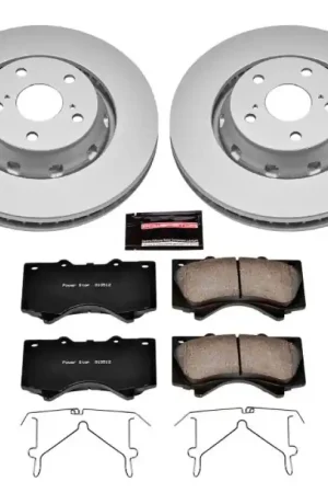 Time-Limited Power Stop 16-18 Lexus LX570 Front Z17 Evolution Geomet Coated Brake Kit
