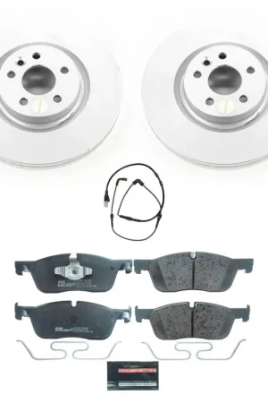 Markdown Power Stop 15-19 Land Rover Discovery Sport Front Euro-Stop Brake Kit