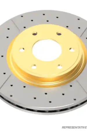 DBA 01-05 Toyota RAV4 Front Drilled & Slotted Street Series Rotor Weekend Sale