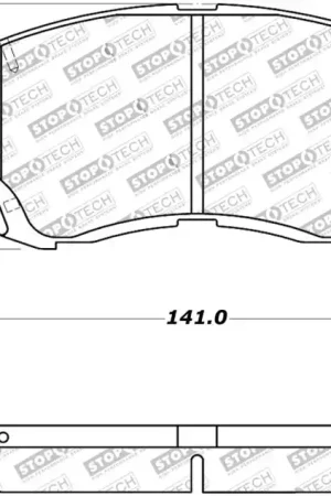 Discount StopTech Street Touring Brake Pads