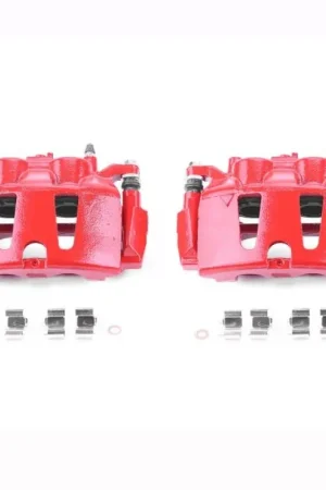 Cheap Power Stop 2017 Chrysler Pacifica Front Red Calipers w/Brackets - Pair
