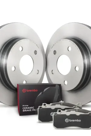 Fast Shipping Brembo OE 2016 Chrysler Town & Country/Dodge Grand Caravan/2012 Journey Rear Disc Brake Kit