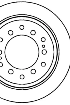 Stoptech 03-09 Toyota 4Runner / 05-14 Toyota FJ Cruiser Rear Performance Cryo Brake Rotor Hot Picks