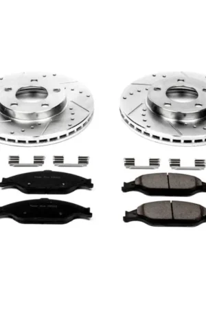 Power Stop 99-04 Ford Mustang Front Z23 Evolution Sport Brake Kit Affordable
