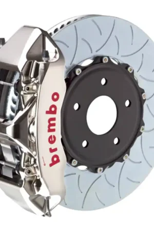 Brembo 12-16 98ster (Excl PCCB) Fr GTR BBK 6Pis Billet 350x34 2pc Rotor Slotted Type3-Nickel Seasonal Sale