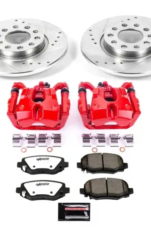 Best Price Power Stop 15-17 Chrysler 200 Rear Z36 Truck & Tow Brake Kit w/Calipers