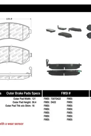 Secure Checkout StopTech Performance 89-06/96 Nissan 240SX Front Brake Pads