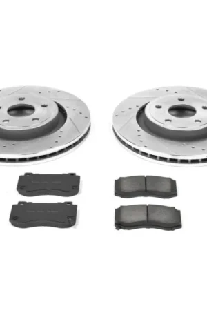 Power Stop 06-10 Jeep Grand Cherokee Front Z23 Evolution Sport Brake Kit Mega Sale