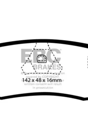 Deal EBC 97-99 Ford Expedition 4.6 2WD Ultimax2 Rear Brake Pads