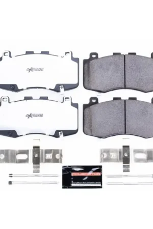 High Quality Power Stop 18-19 Jeep Grand Cherokee Front Z36 Truck & Tow Brake Pads w/Hardware