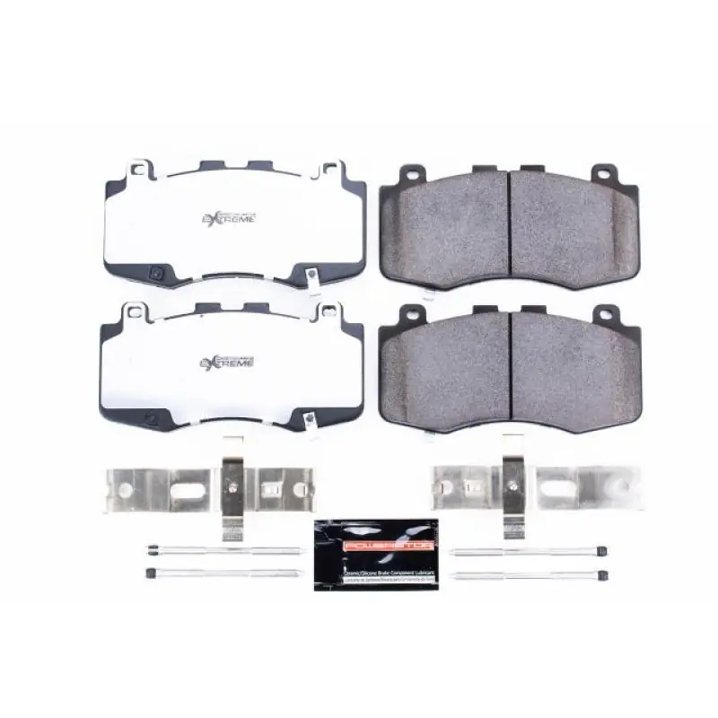 High Quality Power Stop 18-19 Jeep Grand Cherokee Front Z36 Truck & Tow Brake Pads w/Hardware