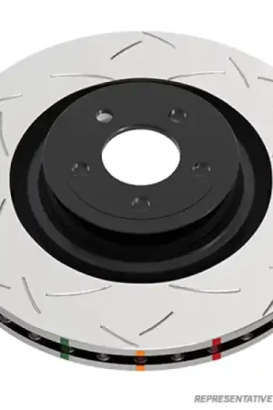 Luxury DBA 2015+ Dodge Charger/Challenger SRT Hellcat (w/Brembo Caliper) Rear Slotted 4000 Series Rotor