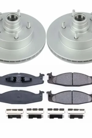 Power Stop 94-01 Ford E-150 Front Z17 Evolution Geomet Coated Brake Kit Exclusive Offer