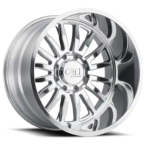 Cast Aluminum Wheels Summit 9110 PO 24x14 Milled Spokes Polished 6 On 135 Bolt Pattern -76 Offset Cali Offroad Wheels Shop Now