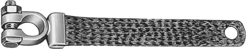 Next Day Delivery Hella Battery Ground Strap 300Mm 80Amp