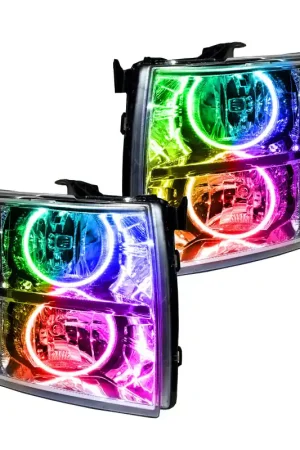 Oracle 07-13 Chevrolet Silverado SMD HL - Round Style - ColorSHIFT w/o Controller Mega Sale