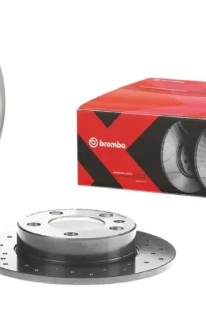Brembo 05-06 Saab 9-2X/13-15 BRZ/98-02 Forester Front Premium Xtra Cross Drilled UV Coated Rotor Instant Buy