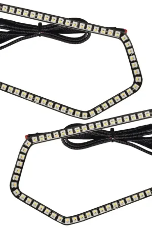 Holiday Sale Oracle 08-19 Polaris RZR 570/800/900 Dynamic RGB+W Headlight Halo Kit - - Dynamic