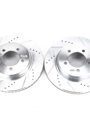 Power Stop 02-05 Ford Explorer Front Evolution Drilled & Slotted Rotors - Pair Buy Online