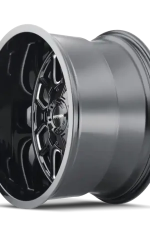 Mayhem 8107 Cogent 18x9 / 6x135 BP / 0mm Offset / 106mm Hub Black w/ Milled Spokes Wheel Special Discount